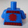LEGO Blau Spider-Man Torso (76382 / 88585)
