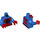LEGO Blue Spiderman with Short Legs Minifig Torso (973 / 76382)