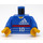 LEGO Blauw Sport Voetbal Addidas number 10 Torso (973)