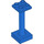 LEGO Blau Stand 2 x 2 mit Base (93353)