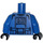 LEGO Blau Star Wars Körper Armour Torso (76382 / 88585)