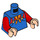 LEGO Blau Stinky Pete Torso (973 / 76382)
