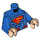 LEGO Blå Superman, Rebirth Minifig Torso (973 / 76382)