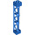 LEGO Blauw Support 2 x 2 x 10 Draagbalk Driehoekig Verticaal (Type 4 - 3 staanders, 3 secties) (4687 / 95347)