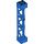 LEGO Blauw Support 2 x 2 x 10 Draagbalk Driehoekig Verticaal (Type 4 - 3 staanders, 3 secties) (4687 / 95347)