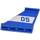 LEGO Bleu Queue 4 x 1 x 3 avec &#039;05&#039; sur blanc Background (La gauche) Autocollant (2340)