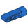 LEGO Blau Technic Strahl 3.8 x 1 Strahl mit Click Rotation Ring Socket (41681)