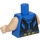 LEGO Blue Thor with Blue Suit Minifig Torso (973 / 76382)