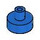 LEGO Bleu Tuile 1 x 1 Rond avec Hollow Barre (20482 / 31561)