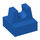 LEGO Blauw Tegel 1 x 1 met Klem (Geen snede in het midden) (2555 / 12825)