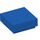 LEGO Blauw Tegel 1 x 1 met groef (3070 / 30039)