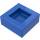 LEGO Blue Tile 1 x 1 without Groove
