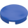 LEGO Blue Tile 2 x 2 Round with &quot;X&quot; Bottom (4150)