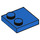 LEGO Blue Tile 2 x 2 with Studs on Edge (33909)