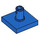LEGO Bleu Tuile 2 x 2 avec Verticale Épingle (2460 / 49153)