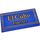 LEGO Bleu Tuile 2 x 4 avec El Cubo Fine Art (80820 / 87079)