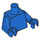 LEGO Blue Torso with Arms and Hands (73403 / 76382)