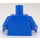 LEGO Azul Torso con Brazos y Manos (73403 / 76382)