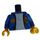 LEGO Blauw Torso met Geel Stripe (Urban Jay) (973)