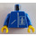 LEGO Blå Town Highway repairman Torso (973)