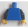 LEGO Blue Town Torso with Divers Dolphin Logo (973)