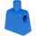 LEGO Blue  Town Torso without Arms (973)