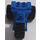 LEGO Blue Tricycle with Dark Gray Chassis and Black Wheels