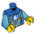 LEGO Blau Ultimate Robin Minifigur Torso (973 / 76382)