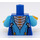 LEGO Blauw Ultimate Robin Minifig Torso (973 / 76382)