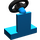 LEGO Blauw Voertuig Console met Zwart Stuur (3829 / 73081)
