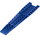 LEGO Blue Wedge 4 x 16 Triple Curved (45301 / 89680)