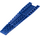 LEGO Bleu Coin 4 x 16 Tripler Incurvé (45301 / 89680)