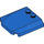 LEGO Blue Wedge 4 x 4 Curved (45677)