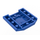 LEGO Blau Keil 4 x 4 Gebogen (45677)