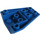 LEGO Blue Wedge 4 x 4 Triple Inverted without Reinforced Studs (4855)