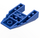 LEGO Blue Wedge 6 x 4 Cutout with Stud Notches (6153)