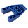 LEGO Blue Wedge 6 x 4 Cutout without Stud Notches (6153)