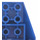 LEGO Blau Keil 6 x 4 Invers (4856)