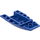 LEGO Blue Wedge 6 x 4 Triple Curved (43712)