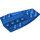LEGO Blauw Wig 6 x 4 Drievoudig Gebogen Omgekeerd (43713)