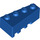 LEGO Blauw Wig Steen 2 x 4 Rechtsaf (41767)