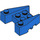 LEGO Blue Wedge Brick 3 x 4 with Stud Notches (50373)