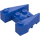 LEGO Blue Wedge Brick 3 x 4 with Stud Notches (50373)