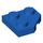 LEGO Blauw Wig Plaat 2 x 2 Cut Hoek (26601)