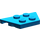 LEGO Blauw Wig Plaat 2 x 4 (51739)