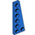 LEGO Blauw Wig Plaat 2 x 6 Rechts (78444)