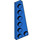 LEGO Blauw Wig Plaat 2 x 6 Rechtsaf (78444)