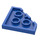 LEGO Blue Wedge Plate 3 x 3 Corner (2450)