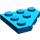 LEGO Blau Keil Platte 3 x 3 Ecke (2450)