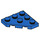 LEGO Blue Wedge Plate 3 x 3 Corner (2450)